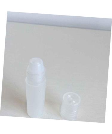 Balacoo Portable Roller Bottles - 100pcs Perfume & Essential Oil Containers Versatile White Roll-On Makeup Bottles - Buy Online on GoSupps.com