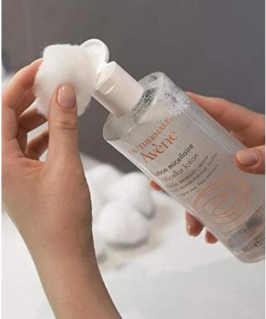 Eau Thermale Avene Micellar Lotion Cleansing Water 16.8 Fl Oz - All Skin Types - Buy Online on GoSupps.com