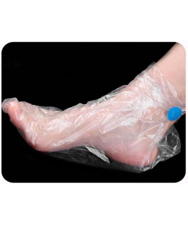 200Counts Paraffin Wax Bath Liners Hand and Foot Disposable Plastic Heated Mitt Liners Bath Treatments Bags with Sticker for Foot Pedicure Spa Wax Treatment Foot Covers Bags - Buy Online on GoSupps.com