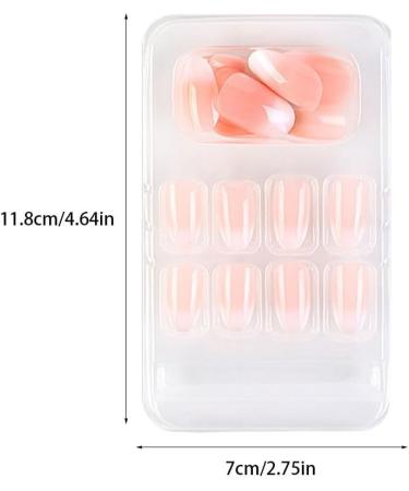 dijiusidy False Nail Fashionable Various Shapes Fingernail Full Coverage Strong Viscosity Adjustable Paster for Manicure Art 34 F741 34 1 count (Pack of 1) - Buy Online on GoSupps.com