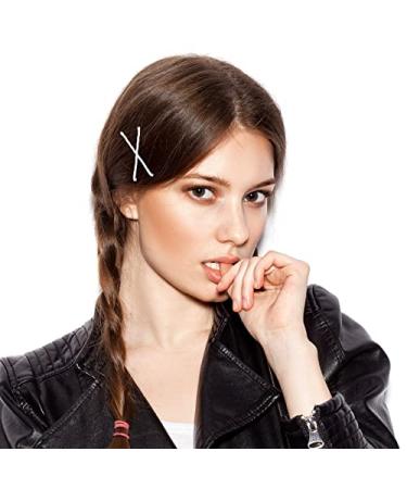 100 White Bobby Pins 2.2 Inch Hair Clips for Women Girls with Storage Box - Wedding Hair Accessories for All Hair Types - Buy Online on GoSupps.com