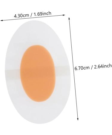 FRCOLOR 80 Pcs Heel Wear Stickers - Invisible Foot Care Protector for High Heels - Buy Online on GoSupps.com