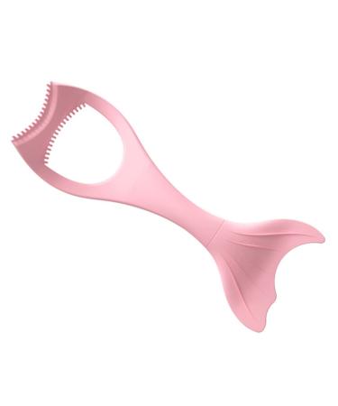 FOMIYES Mascara Brush Professional Makeup Eye Makeup Silicone Makeup Applicator Eye Makeup Template Winged Eyeliner Stamp Eyeliner Aid Women Cosmetics Aids Make up Aids 15X5.7CM Pink