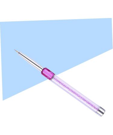 FRCOLOR Manicure Flower Barrettes for Women Builder Bunny Ears Headband Witch Hat Hair Pen Brush Purple - Buy Online on GoSupps.com