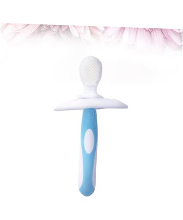 Collbath Silicone Baby & Toddler Toothbrush with Lid - Safe Soft Bristle Childrens Toothbrush for Training & Hygiene - Buy Online on GoSupps.com