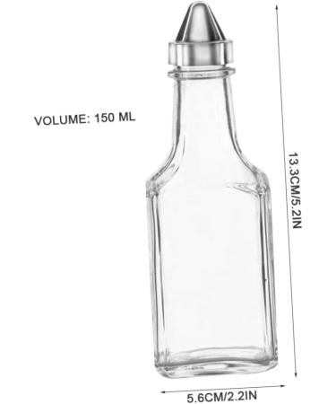 Zerodeko 6 Pcs Mini Spice Bottle Home Accessory Kitchen Accessory Mini Terrarium Home Supply Soy Sauce Dispenser Sauce Bottles Cooking Oil Bottle Cruet Olive Oil Glass Salad Dressing 5.6X5.6X13.3CMx3pcs Transparentx3pcs - Buy Online on GoSupps.com