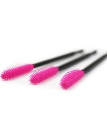 COSHINE 100pcs Disposable Silicone Eyelashes Makeup Brushes - 5 Styles Mascara Wands - Buy Online on GoSupps.com