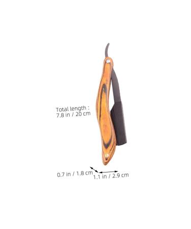 Premium Folding Shaver for Men | Stainless Steel Clothes Shaver & Razor - Old Fashioned Style - Buy Online on GoSupps.com
