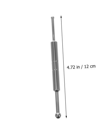 Minkissy Stainless Steel Acupuncture Pen - Manual Metal Acupuncture Tool with Retractable Design for Pain Relief | Shop Internationally - Buy Online on GoSupps.com