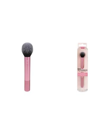 Real Techniques 1407 Rouginsel 1 Series (1 x 1 piece) & 1413 Setting brushes 1 Pack (1 x 1 piece) color -rated Rouginsel + Setting brushes