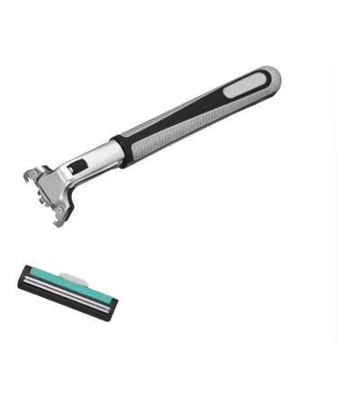 Teelek Vector Plus Razor Handle with 2 Blade Refill - Premium Shaver Handle for Superior Shaving Experience | International Shipping Available - Buy Online on GoSupps.com
