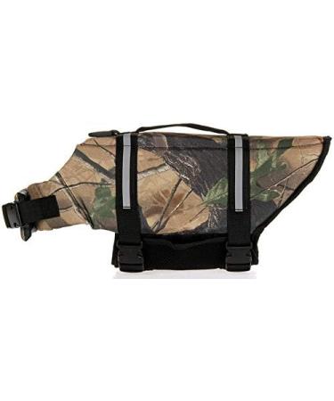 Buy XL Camouflage Dog Life Jacket - Safe Swimming Vest for Small & Large Puppies - Buy Online on GoSupps.com