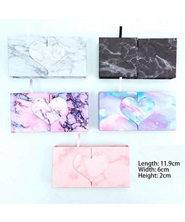Lizusidtsy 5PCS Empty False Eyelash Packaging Boxes Fake Lashes Case Holder Eyelash Storage Case with False Eyelash Tray - Buy Online on GoSupps.com