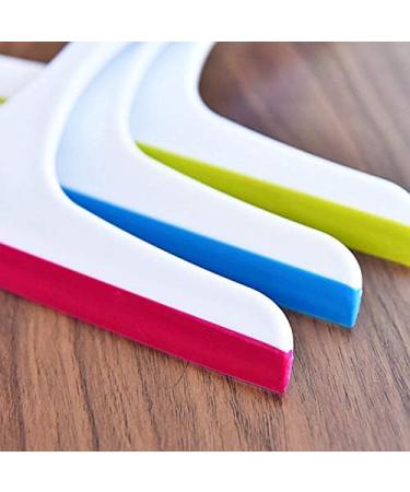Soft Silicone Glass Window Wiper Cleaner Home Shower Mirror Scraper Blue - Buy Online on GoSupps.com