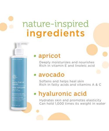EARTH SCIENCE A-D-E Creamy Fruit Oil Face Cleanser for Dry, Normal, or Sensitive Skin - 2pk 8oz - Buy Online on GoSupps.com