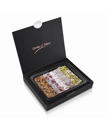 Palanci Turkish Sweets Mix | Premium Lokum & Mini Lokum 400g | Vegan Jelly Fruit with Pistachios Hazelnut Chocolate | Authentic Oriental Delight Since 1870 - Buy Online on GoSupps.com