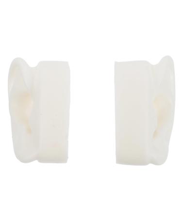 LIFKOME 1pair Silicone Ear Model Realistic Artificial Ear for Jewelry Display and Piercing Practice and Lifelike Design for Beauty Shops and Centers