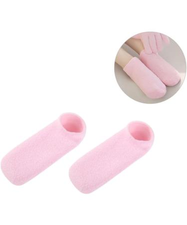 POPETPOP 1 Pair Invisible Socks Womens Socks Non Skid Socks Thick Socks Lotion Socks Silk Socks Slipper Socks Foot moisturising Socks Features Socks for Women Toe Socks Miss Heel Non-Slip 22.5*8cm - Buy Online on GoSupps.com