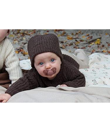 BIBS Couture Collection BPA-Free Baby Pacifiers - Made in Denmark | Set of 2 Haze Color Soothers | Size 0-6 Months - Buy Online on GoSupps.com