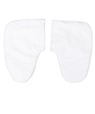 Beaupretty Gloves Paraffin Bath Sock Liners Paraffin Wax Liners Paraffin Bath Bags wax bath Foot Cover Paraffin Mitts Hand Spa Cover spa gloves Insulated Gloves white take a bath Wax