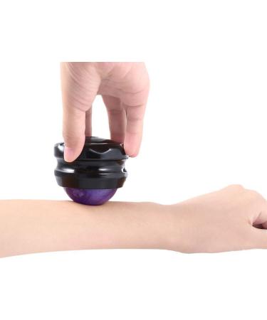 Ydseozoa Manual Massage Roller - Effective Ice Therapy Massager for Pain Relief in Shoulders Back Belly Legs & Feet - Relaxation Tool (Purple) - Buy Online on GoSupps.com