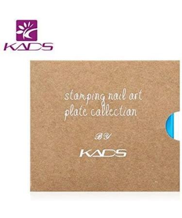 KADS Cute Nail Stamping Plate | DIY Nail Art Template & Manicure Tools - International Shipping Available - Buy Online on GoSupps.com