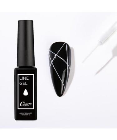 Major Dijit 10ML Gel Nail Polish Phototherapy Glue Semi Permanent Soak Off Gel UV LED Varnishes Gel Nail Art Design TSLM1 - (Color: Lavender Style A) Lavender / Style a