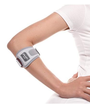 PUSH med Elbow Brace Epi for Elbow Pain. Pain Relief for Tennis Elbow  Golfer's Elbow  and Epicondylitis.