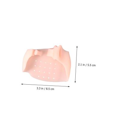 DOITOOL Bunion Forefoot Pad - 2 Pairs | Hallux Valgus Toe Separator & Thumb Straighteners | Front Cushions for Bunion Care | Assorted Colors - 8.5X5.5cm - Buy Online on GoSupps.com