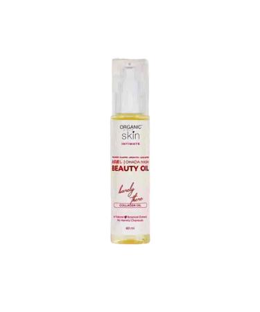 Organic Skin Intimate Beauty Oil with Collagen Elastin Argan Oil Barely There Collection Natural Botanical Extract Formula 60ml