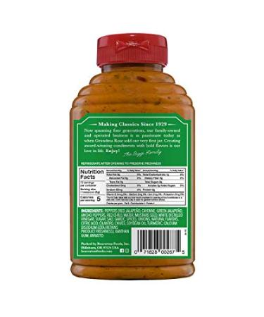 Beaver Jalapeno Mustard 13oz Squeeze Bottle - Spicy Condiment (1 Pack) - Buy Online on GoSupps.com
