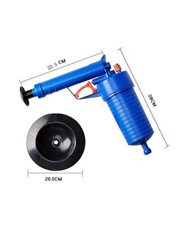 High Pressure Drain Pump Cleaner - Powerful Air Blaster Plunger Gun for Toilets & Basins | Unblock Your Kitchen & Bathroom - Buy Online on GoSupps.com