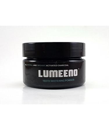Lumeeno Organic Activated Charcoal Teeth Whitening for Sensitive Teeth & Gums - Vegan, Chemical-Free Whitener for 150+ Uses - Buy Online on GoSupps.com