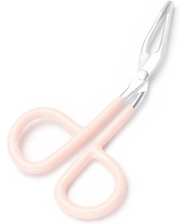 Yutoner Scissors Shaped Eyebrow Tweezers Set - Stainless Steel, Easy Handle, Flat Tip - 4 Pieces - Buy Online on GoSupps.com