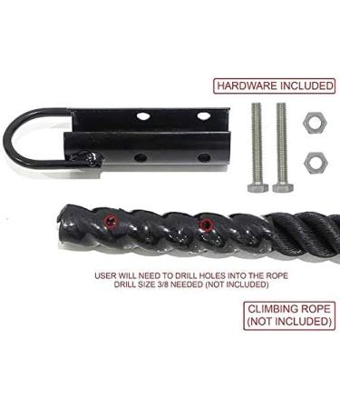 Yoiimiya Climbing Rope Clamp - Durable Workout Rig Attachment for 1.5 Rope - Enhance Your Fitness & Strength Training - Buy Online on GoSupps.com