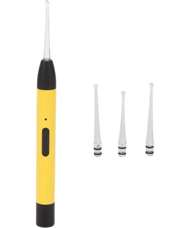 Rechargeable LED Light Ear Spoon for Home Use - Bright Double Light Source, Long-Lasting Yellow Earpick - Buy Online on GoSupps.com