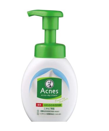 Acnes Fluffy Foam Face Wash Acne Cleanser 160ml (Made of Japan)