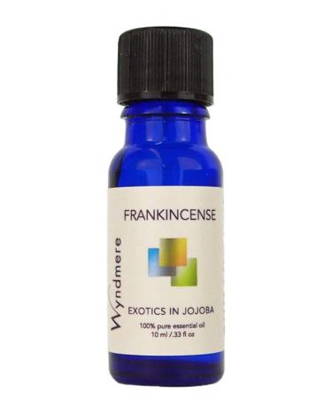 Wyndmere Essential Oils - Frankincense Essential Oil in Jojoba - 100% Pure Therapeutic Quality - for Diffuser - 10ml - Made in USA