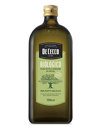 De Cecco De Cecco Organic Extra Virgin Olive Oil for Delicate Dishes 750 ml