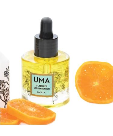UMA Organic Ultimate Brightening Face Oil | Ayurvedic 100% Natural Skincare for Dry Skin | Sustainable & Cruelty-Free (1 fl oz | 30 ml - Buy Online on GoSupps.com