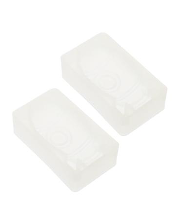 Zerodeko 10 Pcs Silicone Mold Bunny Molds for Chocolate Holiday Silicone Cookie Molds Baking Supplies Epoxy 5.2X3X1.5CMx5pcs Whitex5pcs