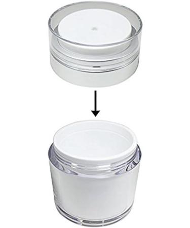 Schwamm Press to Take Cream Bottle - the Best Refillable Container for Creams Gels & Lotions - Buy Online on GoSupps.com
