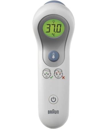 Braun No Touch + forehead thermometer BNT300 & Digital StickThermometer with Age Precision PRT2000 BNT300 + StickThermometer PRT2000 - Buy Online on GoSupps.com