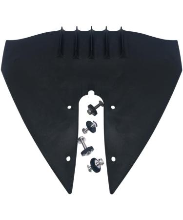 UAN Marine HD200 Hydrofoil Stabilizer | For Boat Outboards 8-40 HP | Premium Black Plastic - Buy Online on GoSupps.com