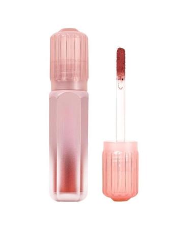 BADALO Velvet Mist Water Mist Lip Mud Soft Silky Matte Vegan White Non-Stick Lip Gloss Lip Glaze Lipstick (Color : 8Misty Pink)