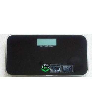 NewlineNY Black Mini Bathroom Scale with Travel Slip Case - SBB-0718MBK+101BG - Buy Online on GoSupps.com