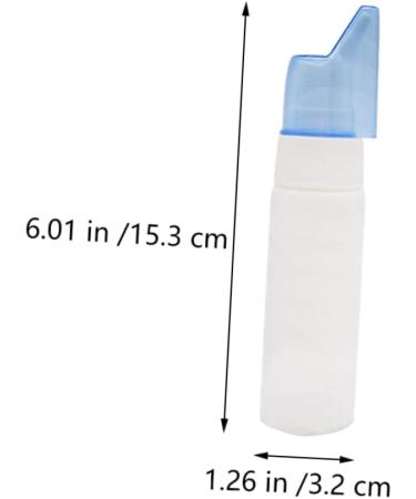 FRCOLOR 6pcs Leak Proof Nasal Spray Plastic Containers for Travel - Reusable Mini Bottles for Toiletries & Perfume - Buy Online on GoSupps.com