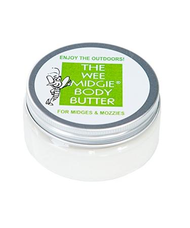 Insect Repelling - The Wee Midgie / Myrtle Body Butter for Midges Mozzies & Moisturising - Midge & Mosquito Repellent Body Butter - 40g