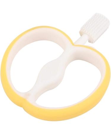 Silicone Toothbrush Training Oral Care Teeth Cleaning Brush Fruit Shape Infants Baby(yellow) - Buy Online on GoSupps.com