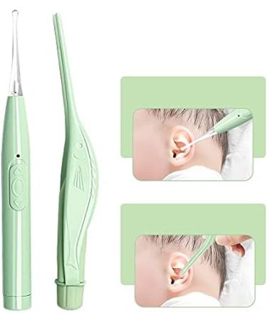 Baby Ear Cleaner Spoon with LED Flash Light - Green - Buy Online on GoSupps.com